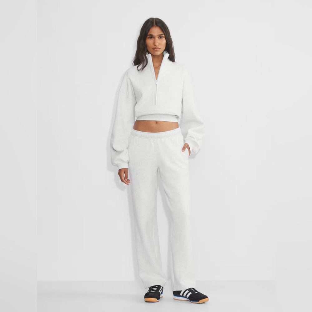 Aritzia Cozy Fleece Mega Straight Sweatpants